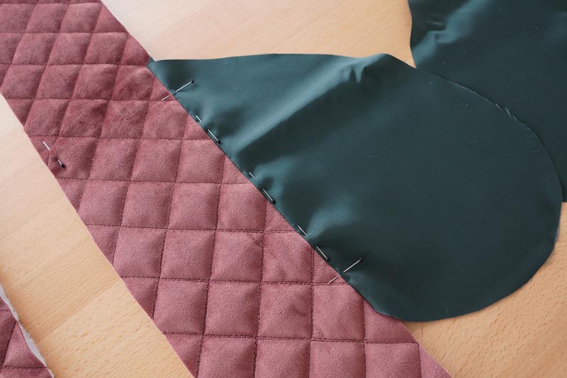 Free sewing tutorial - how to sew a women´s woven vest (sewing pattern included)