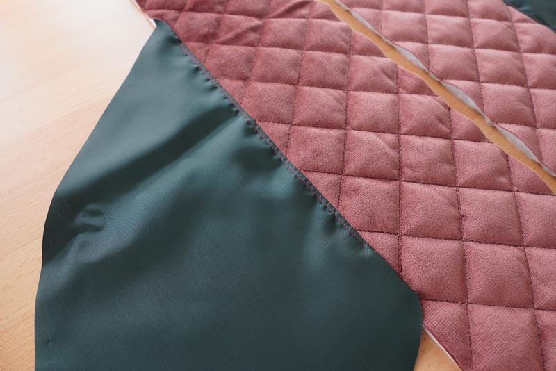 Free sewing tutorial - how to sew a women´s woven vest (sewing pattern included)