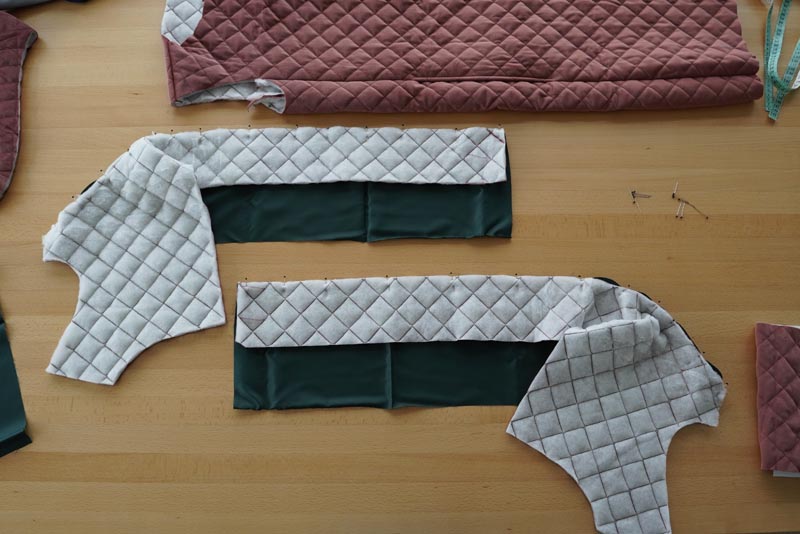 Free sewing tutorial - how to sew a women´s woven vest (sewing pattern included)