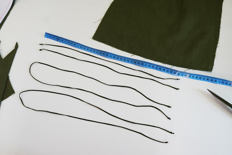 Sewing pattern for women's linen dress with spaghetti straps and exposed back LINEN - straps