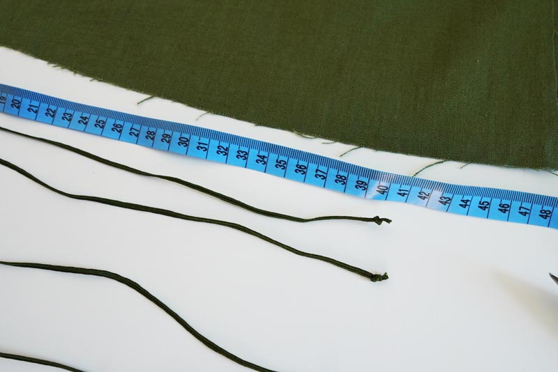 Sewing pattern for women's linen dress with spaghetti straps and exposed back LINEN - straps