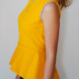 Pattern - Women's top PEPLUM (sizes 32–46)