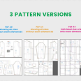 Pattern - Women's wrap blouse DOTS (sizes 32–46)