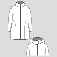 Pattern - Simple women’s jacket BASIC (sizes 32–60)