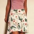 Pattern - Women's high low skirt LACE (sizes 32–46)