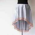 Pattern - Women's high low skirt LACE (sizes 32–46)