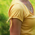 Pattern - Women's cowl neck T-shirt FREEDOM (sizes 32–62)