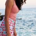 Pattern - Women's short shorts / Bermuda shorts HAWAII (2in1, sizes 32–46)