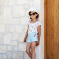 Pattern - Children's T-shirt EASY with short kimono sleeves (sizes 80–164)