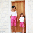 Pattern - Children's short shorts / Bermuda shorts HAWAII (2in1, sizes 86–176)