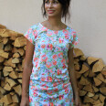 Pattern - Women's T-shirt EASY with short kimono sleeves (sizes 32–62)