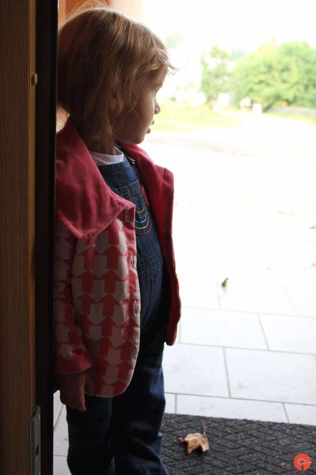 Kids reversible coat