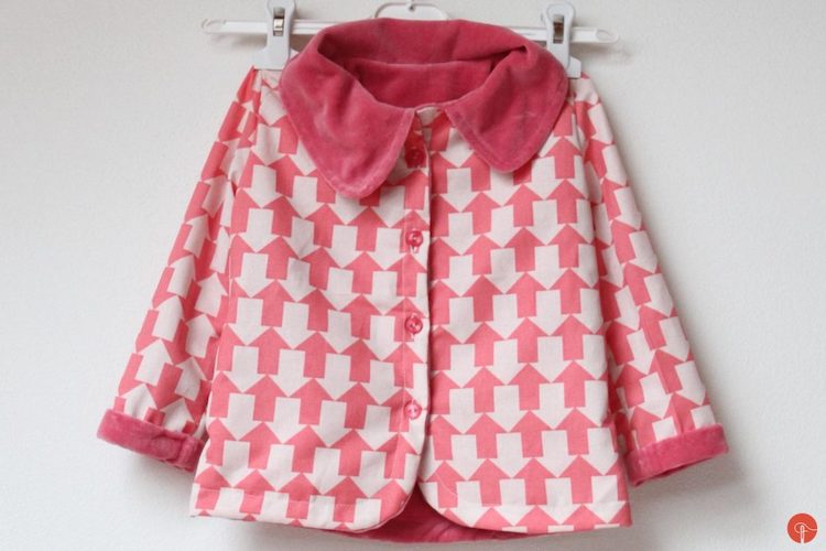 Kids reversible coat