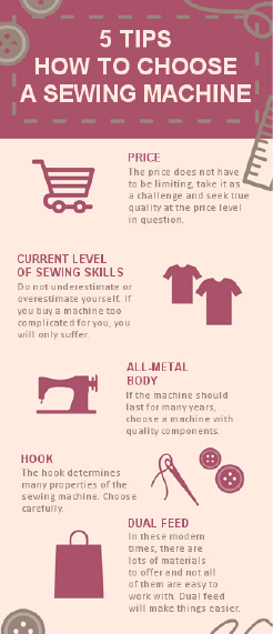 5 Tips How to Choose a Sewing Machine - Picolly.com