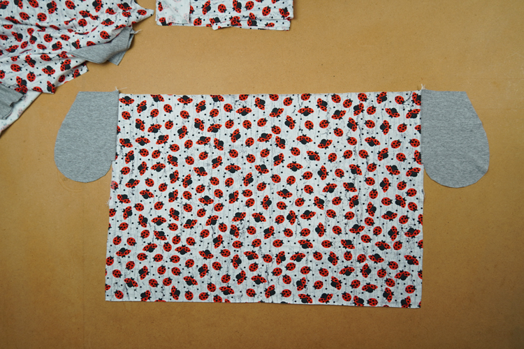 Pattern for children’s dress LADYBUG with long sleeves, pockets and ...