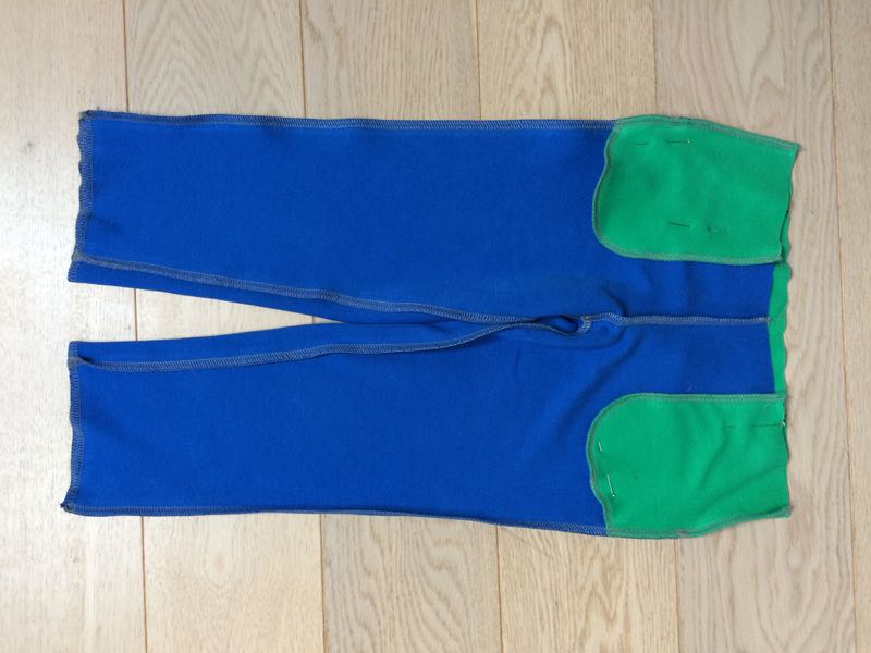 Sewing instructions and pattern for kid's sweatpants with side pockets ...